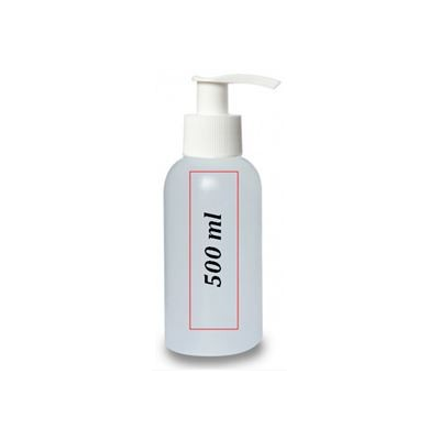 Gel Hydroalcoolique flacon de 500 ml rechargeable.